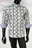 JOHN LENNON Mens Crewe Long Sleeve Shirt - White, MENS SHIRTS, JOHN LENNON, Elwood 101