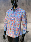 JOHN LENNON Mens Cruzon Long Sleeve Shirt - Multi, MENS SHIRTS, JOHN LENNON, Elwood 101