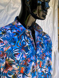 JOHN LENNON Mens Derby Long Sleeve Shirt - Multi Blue, MENS SHIRTS, JOHN LENNON, Elwood 101