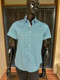 JOHN LENNON Mens Ferriby Short Sleeve Shirt - Emerald, MENS SHIRTS, JOHN LENNON, Elwood 101