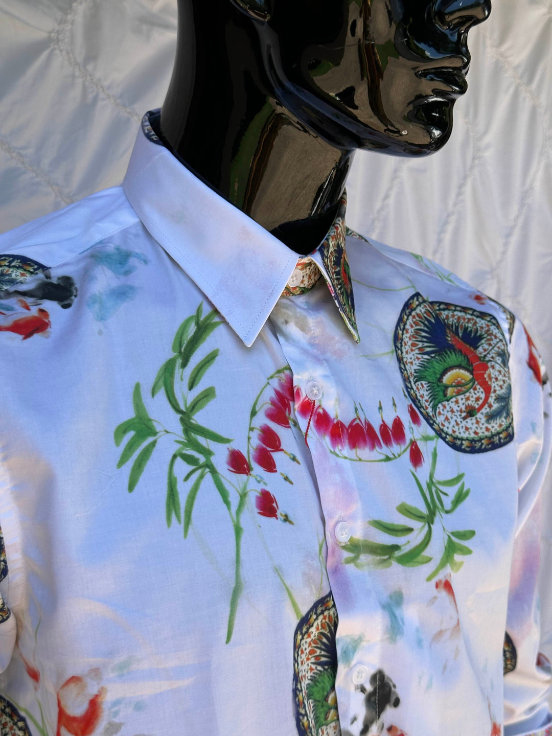 JOHN LENNON Mens Fleetwood Long Sleeve Shirt - White, MENS SHIRTS, JOHN LENNON, Elwood 101