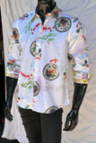 JOHN LENNON Mens Fleetwood Long Sleeve Shirt - White, MENS SHIRTS, JOHN LENNON, Elwood 101