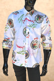 JOHN LENNON Mens Fleetwood Long Sleeve Shirt - White, MENS SHIRTS, JOHN LENNON, Elwood 101