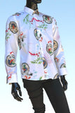 JOHN LENNON Mens Fleetwood Long Sleeve Shirt - White, MENS SHIRTS, JOHN LENNON, Elwood 101