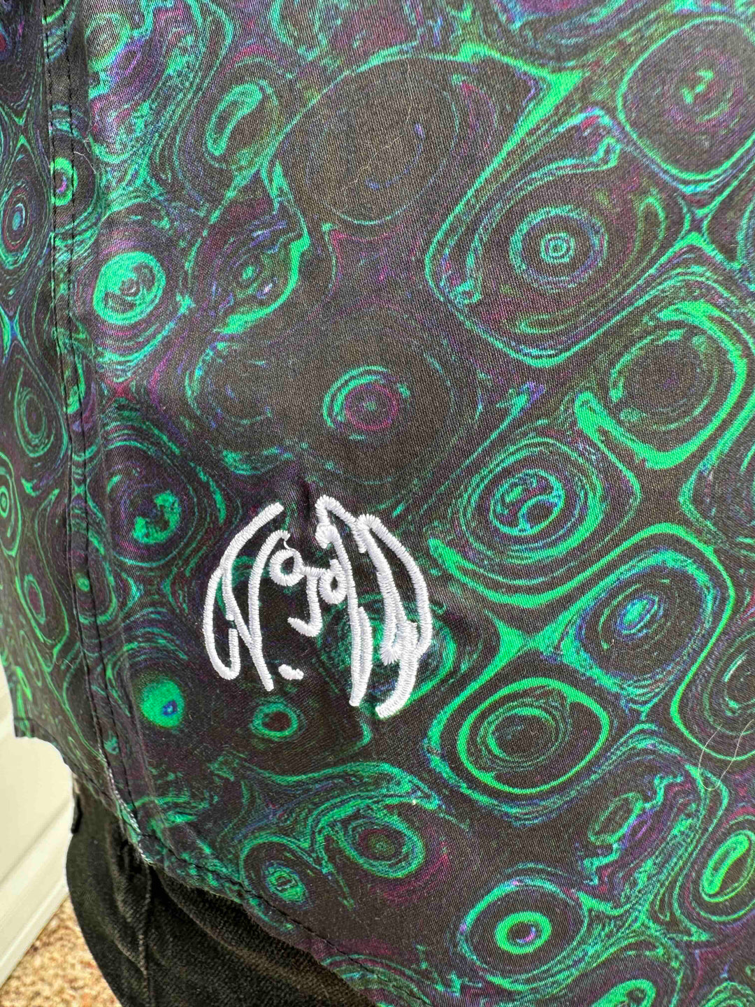 JOHN LENNON Mens Flixton Long Sleeve Shirt - Storm Green, MENS SHIRTS, JOHN LENNON, Elwood 101