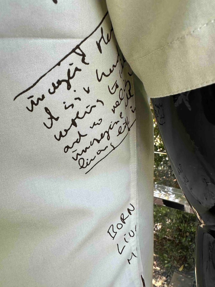 JOHN LENNON Mens Four Lane Short Sleeve Shirt in Khaki