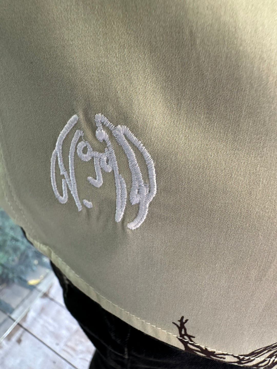 JOHN LENNON Mens Four Lane Short Sleeve Shirt in Khaki