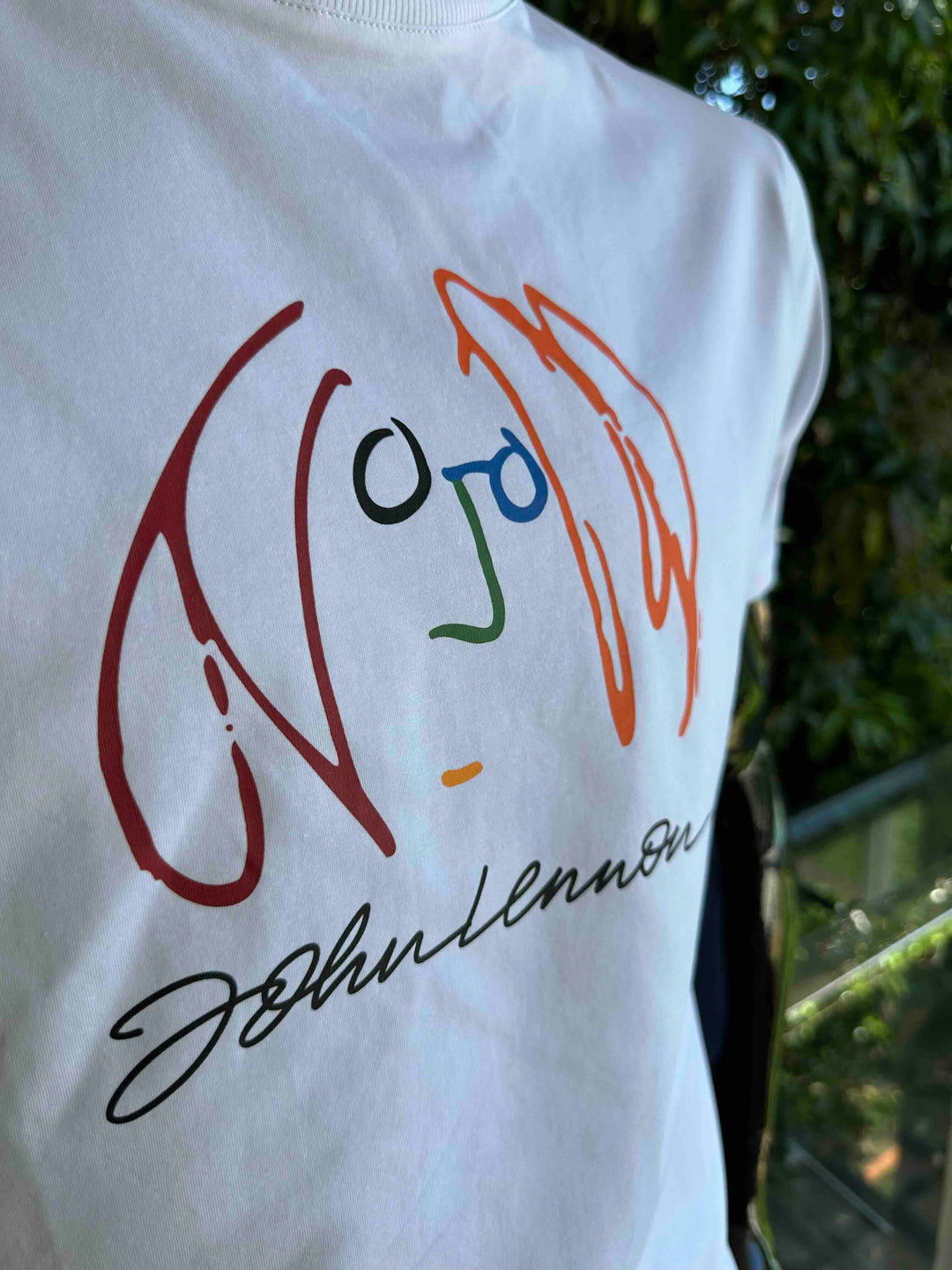 JOHN LENNON Mens Imagine T-Shirt in White