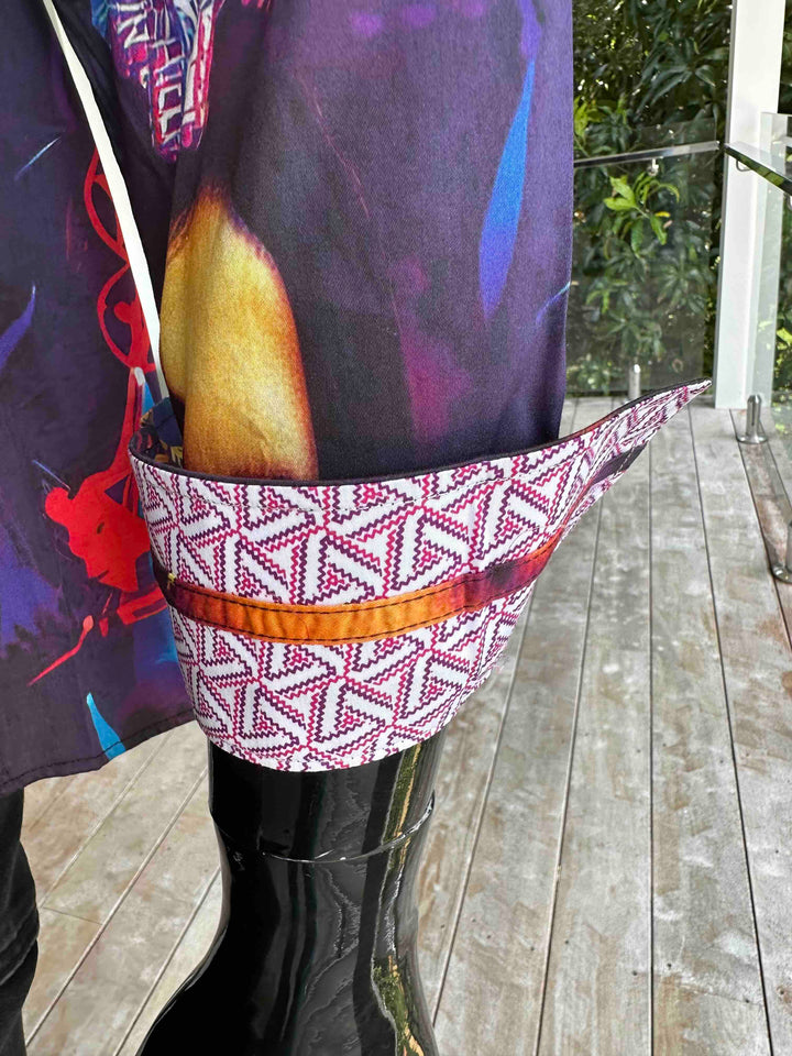 JOHN LENNON Mens John Long Sleeve Shirt in Multi, MENS SHIRTS, JOHN LENNON, Elwood 101