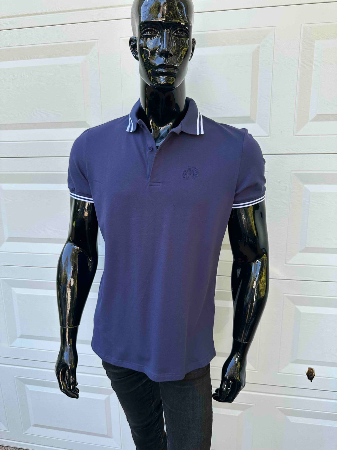 JOHN LENNON Mens Liam Polo Shirt in Navy, MENS SHIRTS, JOHN LENNON, Elwood 101