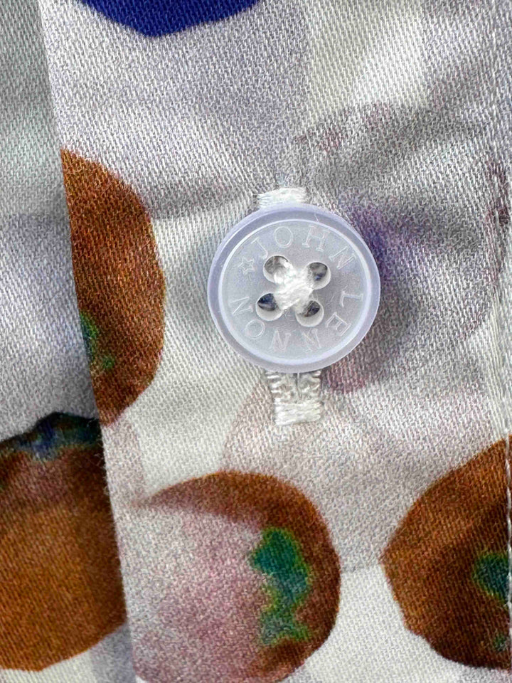 JOHN LENNON Mens Marple Long Sleeve Shirt - White, MENS SHIRTS, JOHN LENNON, Elwood 101