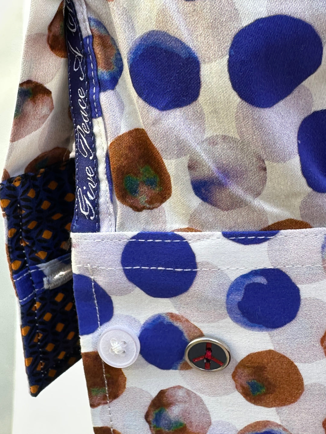 JOHN LENNON Mens Rochdale Long Sleeve Shirt - Ink, MENS SHIRTS, JOHN LENNON, Elwood 101