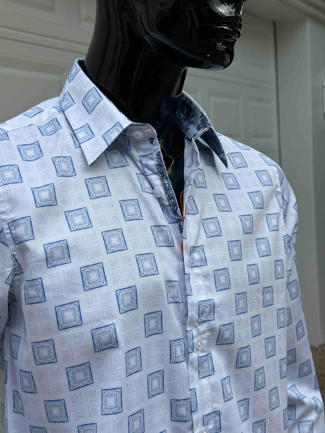 JOHN LENNON Mens Walkden Long Sleeve Shirt - White, MENS SHIRTS, JOHN LENNON, Elwood 101