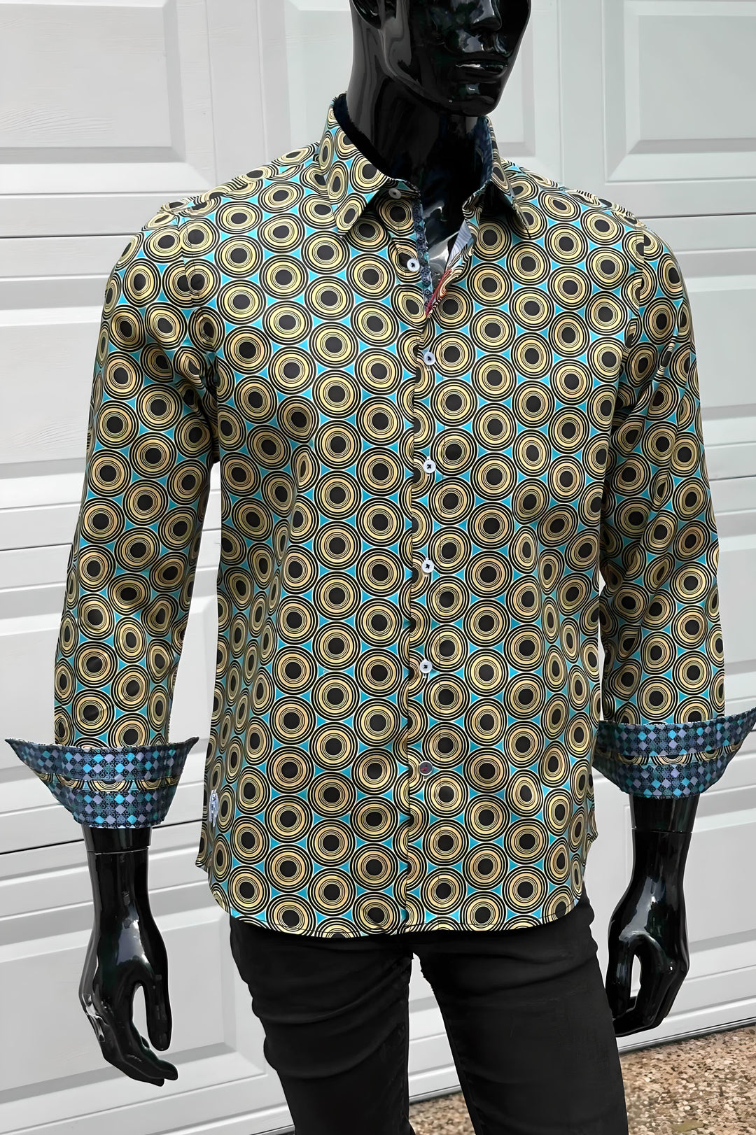 JOHN LENNON Mens Moston Long Sleeve Shirt - Amber, MENS SHIRTS, JOHN LENNON, Elwood 101