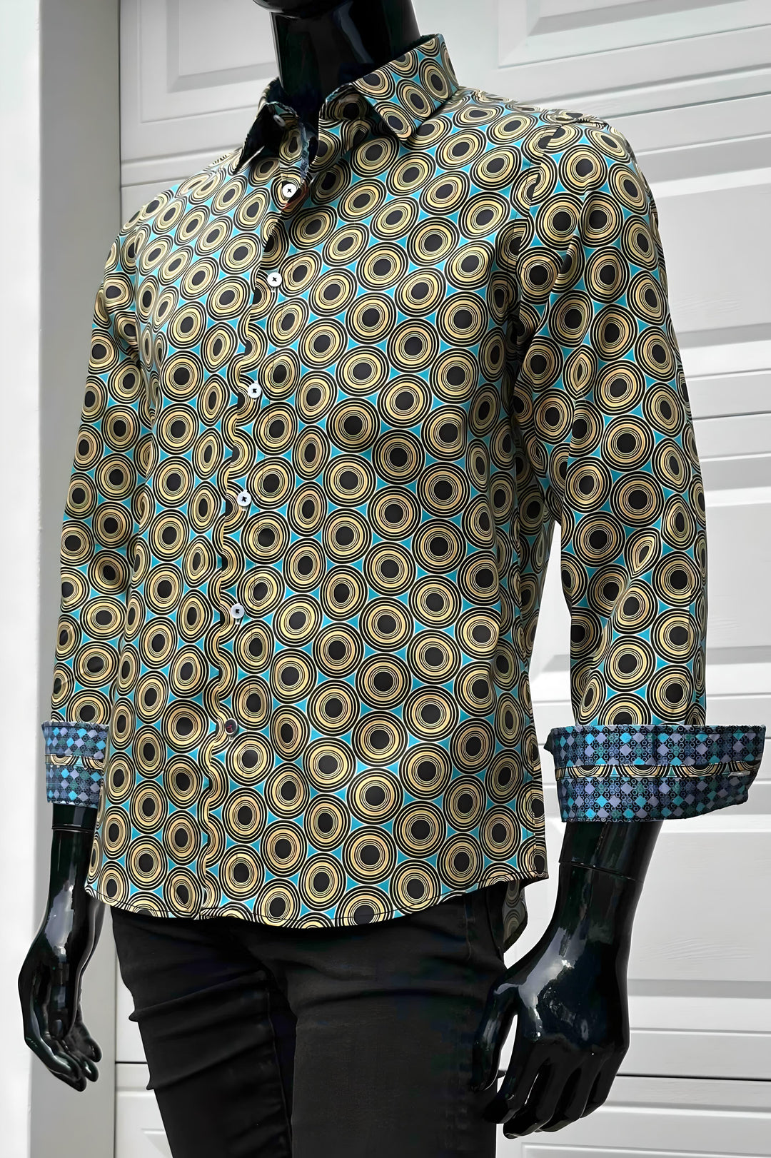 JOHN LENNON Mens Moston Long Sleeve Shirt - Amber, MENS SHIRTS, JOHN LENNON, Elwood 101
