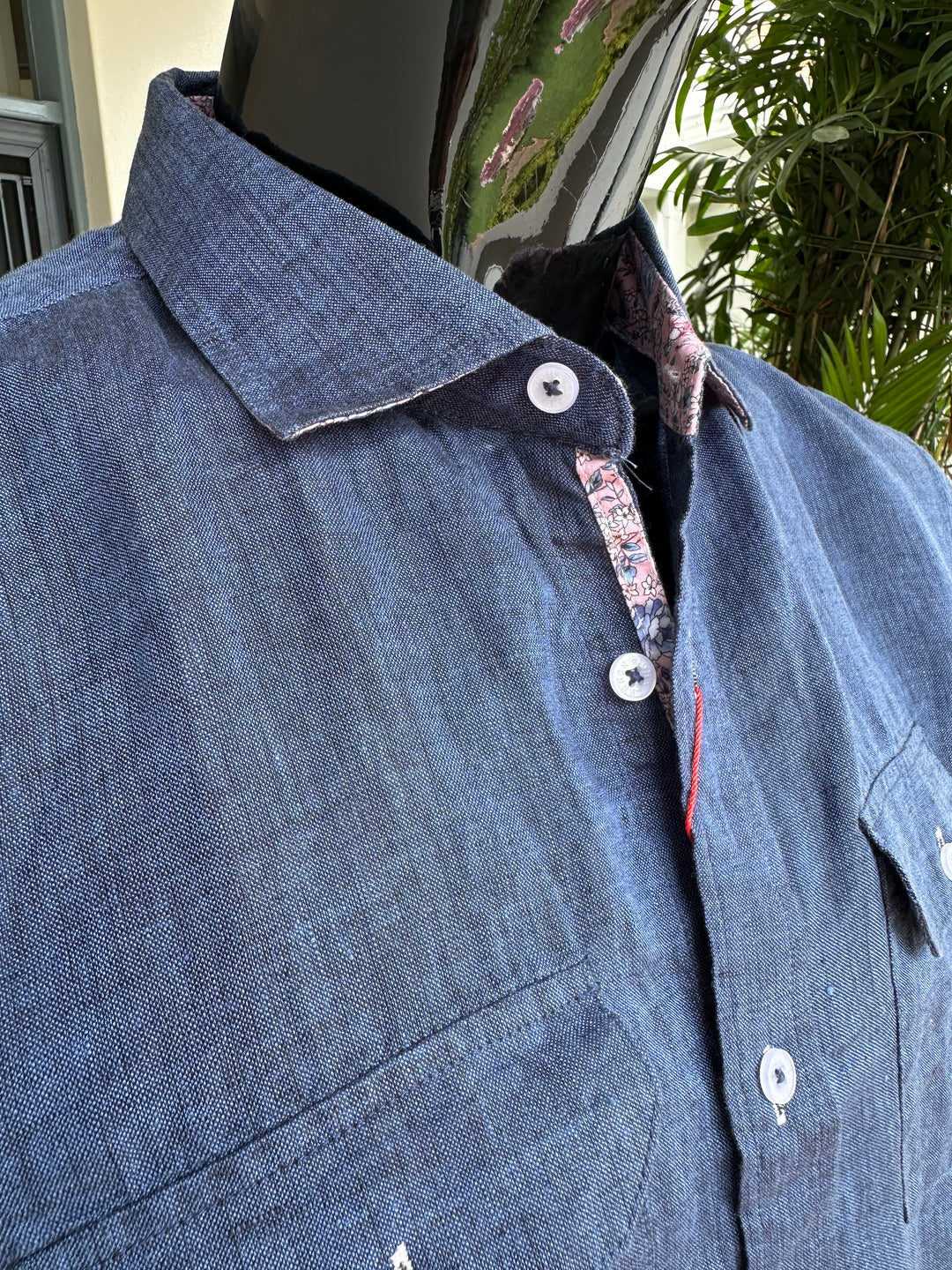 JOHN LENNON Mens Oakwell Short Sleeve Shirt - Navy, MENS SHIRTS, JOHN LENNON, Elwood 101