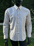JOHN LENNON Mens Oxford Road Long Sleeve Shirt - Sand, MENS SHIRTS, JOHN LENNON, Elwood 101