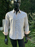 JOHN LENNON Mens Oxford Road Long Sleeve Shirt - Sand, MENS SHIRTS, JOHN LENNON, Elwood 101