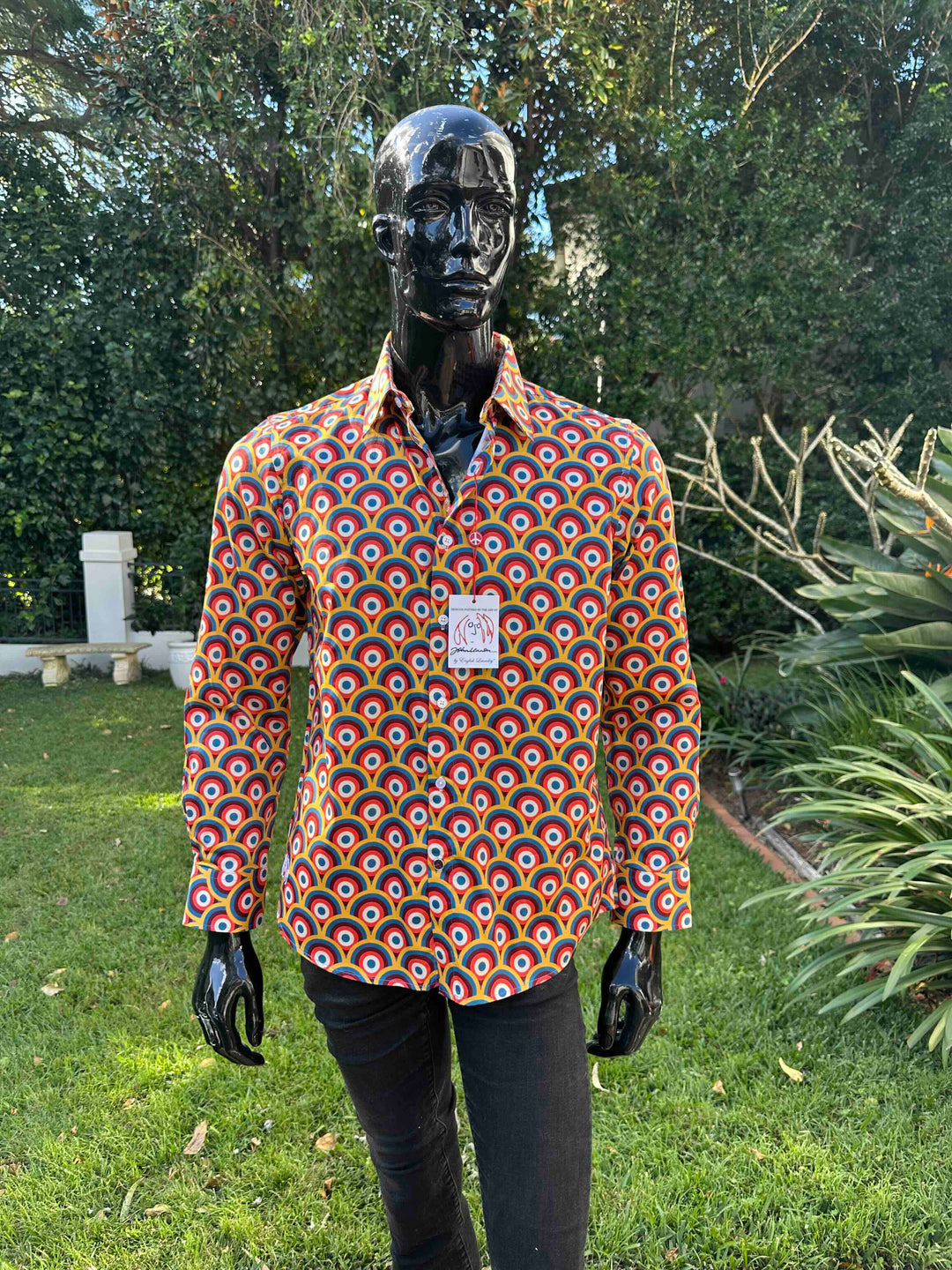 JOHN LENNON Mens Piccadilly Long Sleeve Shirt - Circus, MENS SHIRTS, JOHN LENNON, Elwood 101