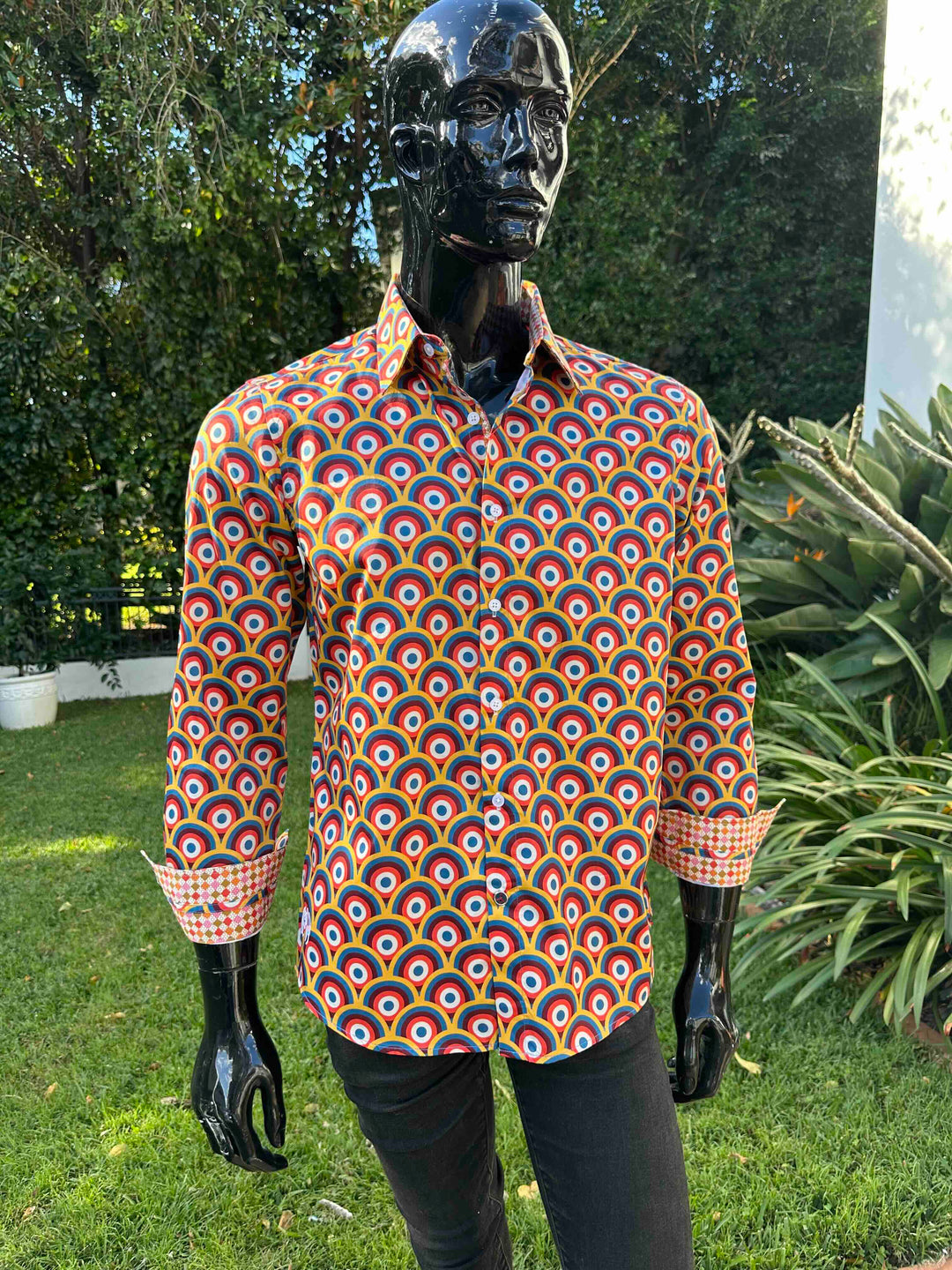 JOHN LENNON Mens Piccadilly Long Sleeve Shirt - Circus, MENS SHIRTS, JOHN LENNON, Elwood 101