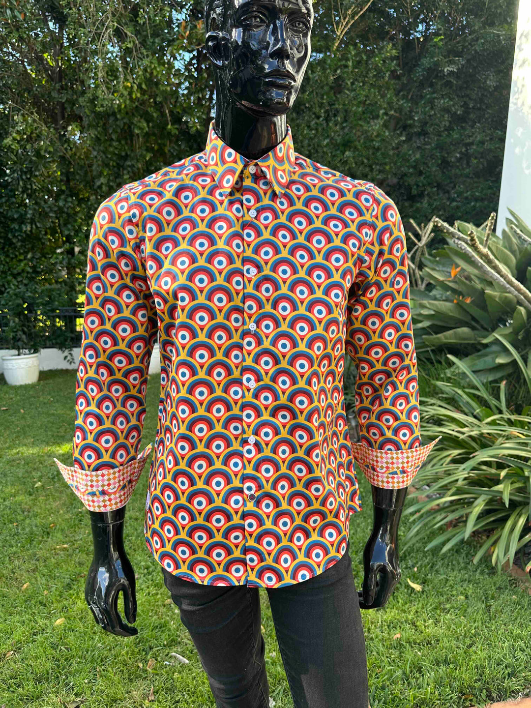JOHN LENNON Mens Piccadilly Long Sleeve Shirt - Circus, MENS SHIRTS, JOHN LENNON, Elwood 101