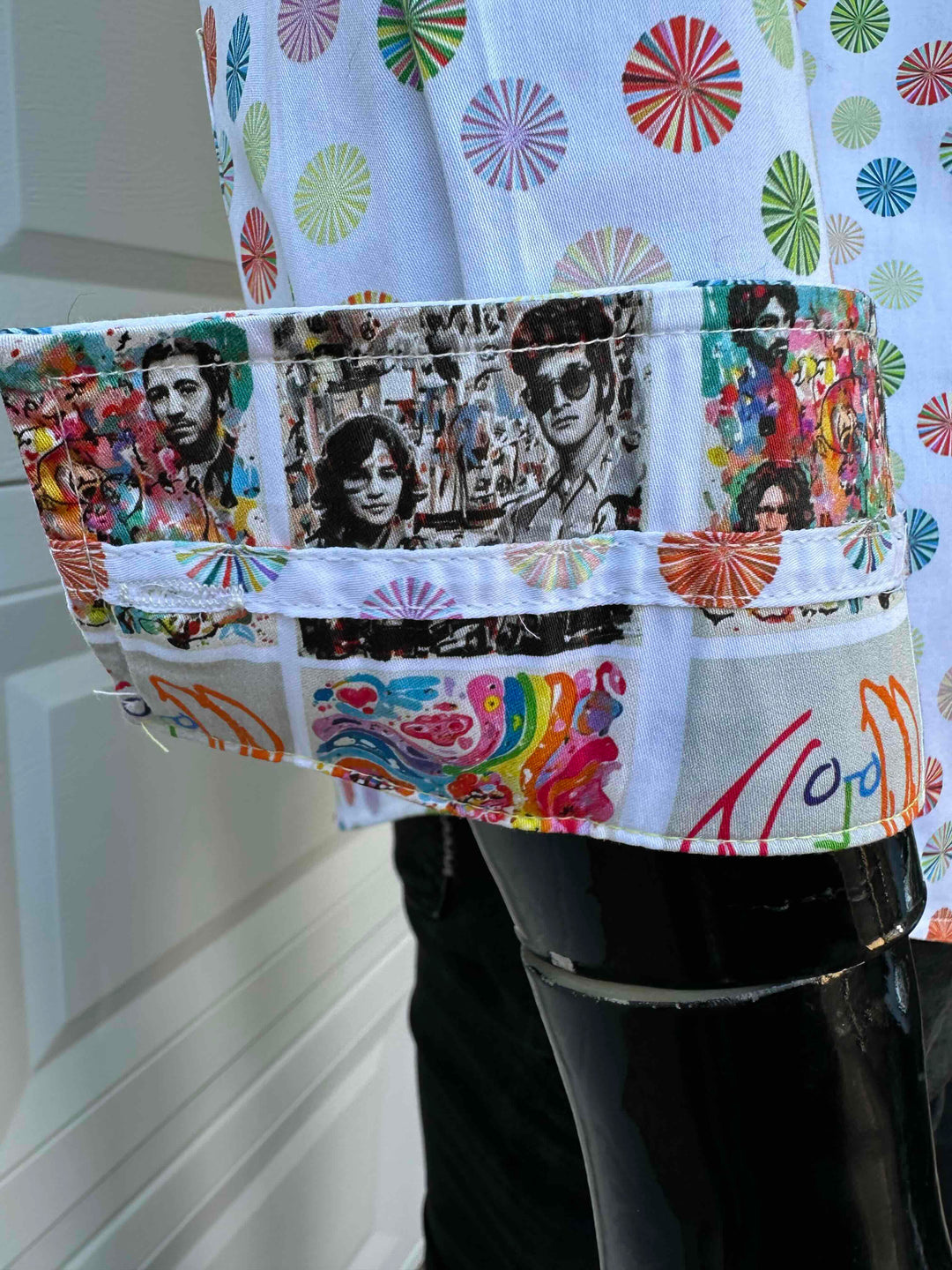 JOHN LENNON Mens Preston Long Sleeve Shirt in White, MENS SHIRTS, JOHN LENNON, Elwood 101