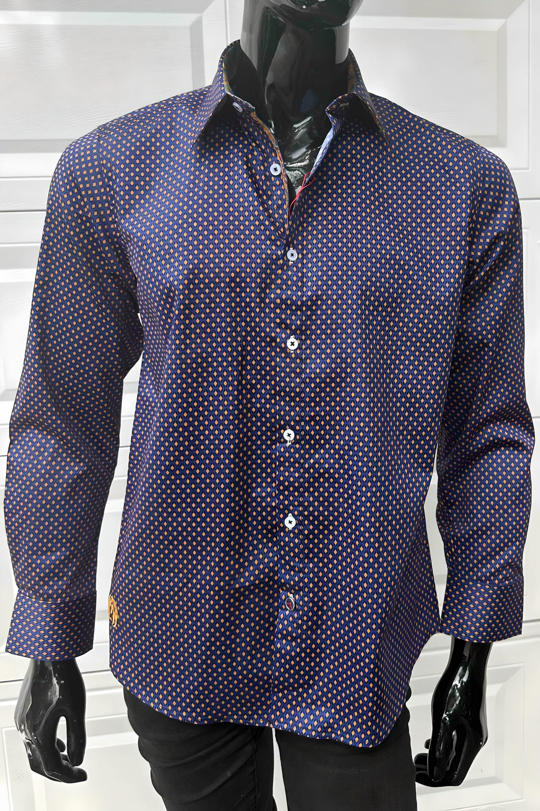 JOHN LENNON Mens Redish Long Sleeve Shirt - Magenta, MENS SHIRTS, JOHN LENNON, Elwood 101