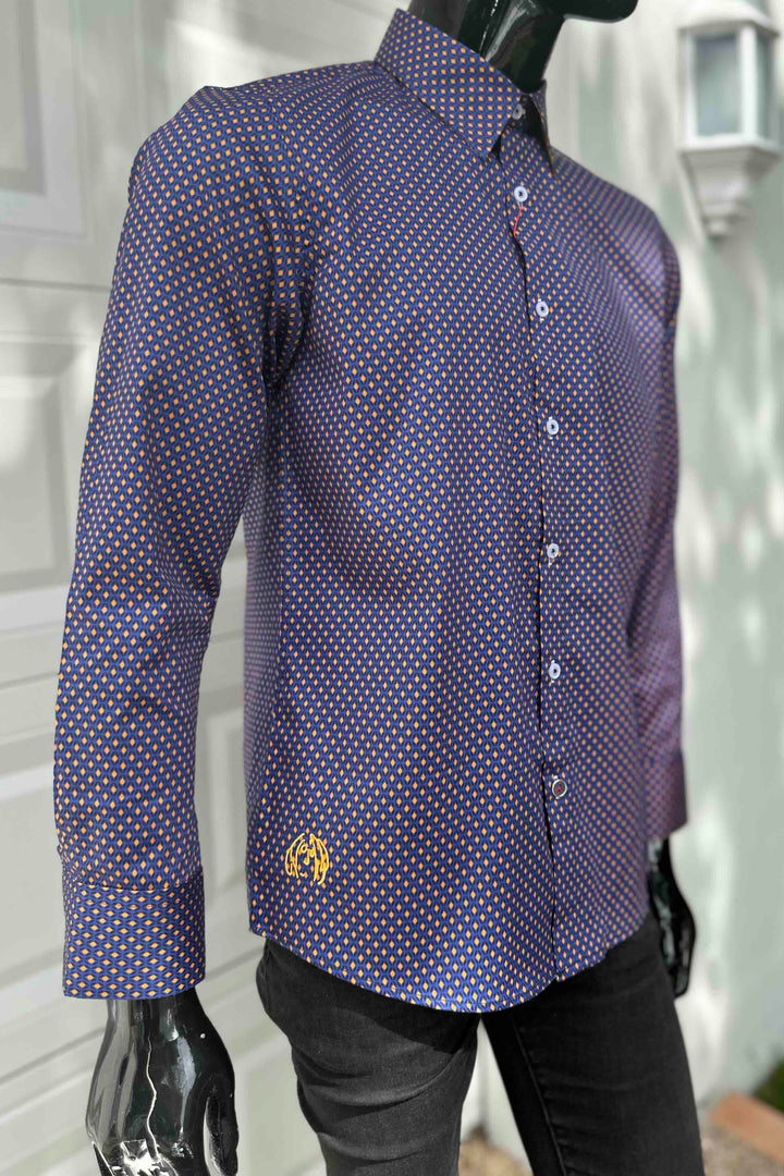 JOHN LENNON Mens Redish Long Sleeve Shirt - Magenta, MENS SHIRTS, JOHN LENNON, Elwood 101