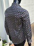 JOHN LENNON Mens Rochdale Long Sleeve Shirt - Ink, MENS SHIRTS, JOHN LENNON, Elwood 101