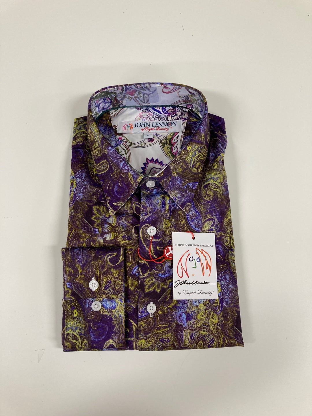 JOHN LENNON Mens Sancho Long Sleeve Shirt - Mauve, MENS SHIRTS, JOHN LENNON, Elwood 101
