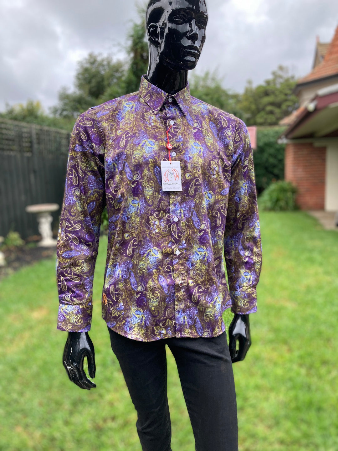 JOHN LENNON Mens Sancho Long Sleeve Shirt Mauve – Elwood 101