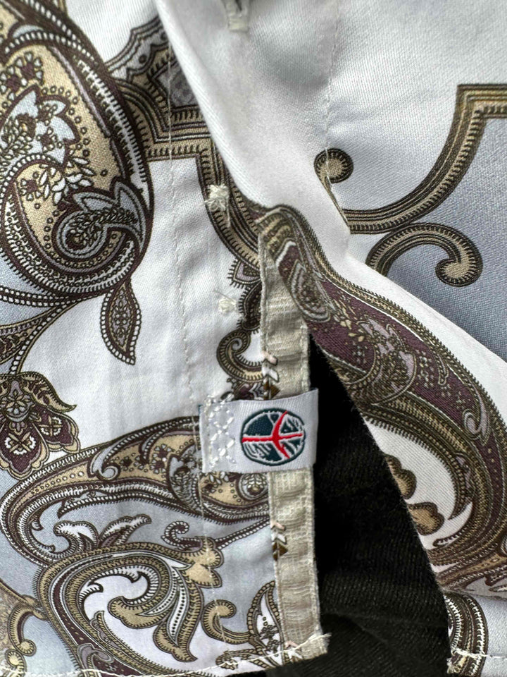 JOHN LENNON Mens Swindon Long Sleeve Shirt - White, MENS SHIRTS, JOHN LENNON, Elwood 101