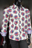 JOHN LENNON Mens Tranmere Long Sleeve Shirt - Citrus, MENS SHIRTS, JOHN LENNON, Elwood 101