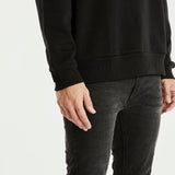 KISS CHACEY Mens Essentials Crew Neck Jumper - Jet Black, MENS KNITS & SWEATERS, KISS CHACEY, Elwood 101