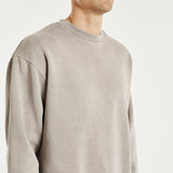 KISS CHACEY Mens Essentials Crew Neck Jumper - Pigment Gull, MENS KNITS & SWEATERS, KISS CHACEY, Elwood 101