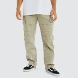 KISS CHACEY Mens Michigan Side Pocket Cargo Pant - Sage Green, MENS DENIM, KISS CHACEY, Elwood 101