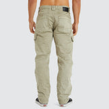 KISS CHACEY Mens Michigan Side Pocket Cargo Pant - Sage Green, MENS DENIM, KISS CHACEY, Elwood 101