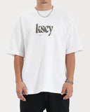 KISS CHACEY Mens Stellaris Heavy Tee - White, MENS TEE SHIRTS, KISS CHACEY, Elwood 101