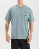 KISS CHACEY Mens Wendel Box Fit Tee Shirt - Pigment Lead, MENS TEE SHIRTS, KISS CHACEY, Elwood 101