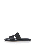 ALIAS MAE Womens Kerryn Slides - Black Leather, WOMENS SHOES, ALIAS MAE, Elwood 101