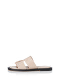 ALIAS MAE Womens Kerryn Slides - Cream Leather, WOMENS SHOES, ALIAS MAE, Elwood 101