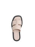 ALIAS MAE Womens Kerryn Slides - Cream Leather, WOMENS SHOES, ALIAS MAE, Elwood 101