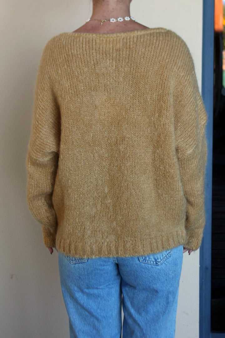 MAISON ANJE Womens Lekimpton Kid Mohair Jumper, WOMENS KNITS & SWEATERS, MAISON ANJE, Elwood 101