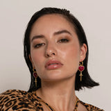 MOUNTAIN & MOON Womens Juliet Earrings - Ruby, WOMENS JEWELLERY, Mountain & Moon, Elwood 101