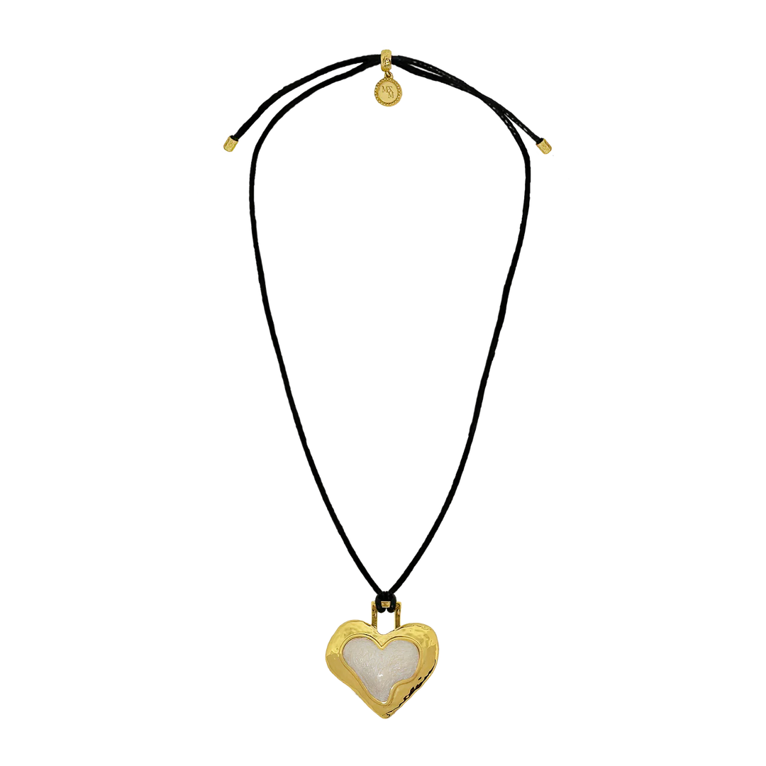 MOUNTAIN & MOON Womens Olympia Necklace - Gold Pearl, WOMENS JEWELLERY, Mountain & Moon, Elwood 101
