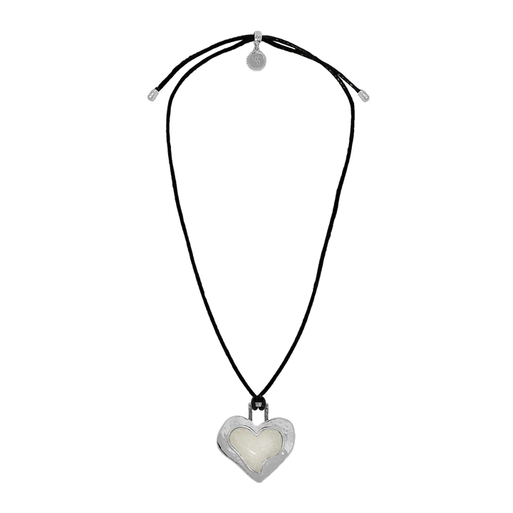 MOUNTAIN & MOON Womens Olympia Necklace - Silver Pearl, WOMENS JEWELLERY, Mountain & Moon, Elwood 101