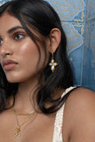 MOUNTAIN & MOON Womens Rosalia Earrings - Gold Glass Pearl, WOMENS JEWELLERY, Mountain & Moon, Elwood 101