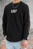 NENA & PASADENA Mens Stasis Heavy Long Sleeve Tee Shirt - Jet Black, MENS TEE SHIRTS, NENA PASADENA, Elwood 101