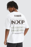 NENA & PASADENA Mens Vetements Tee - Optical White, MENS TEE SHIRTS, NENA PASADENA, Elwood 101
