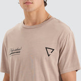 NENA & PASADENA Mens Blackout Cape Back Tee Shirt - Pigment Etherea Grey, MENS TEE SHIRTS, NENA PASADENA, Elwood 101